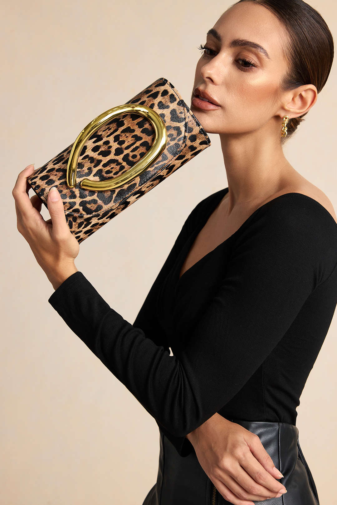 Voralis clutch bag - red colorway